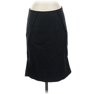 Gucci Vintage Skirt Women's EU 40 / US 4 Black Knee Length Silky Y2K 90s Minimal